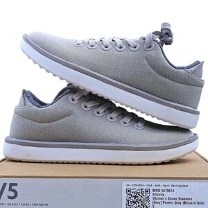 Allbirds Wool Piper Woven Womens Size 5  Pewter Grey (Blizzard) Classic‎ Soft